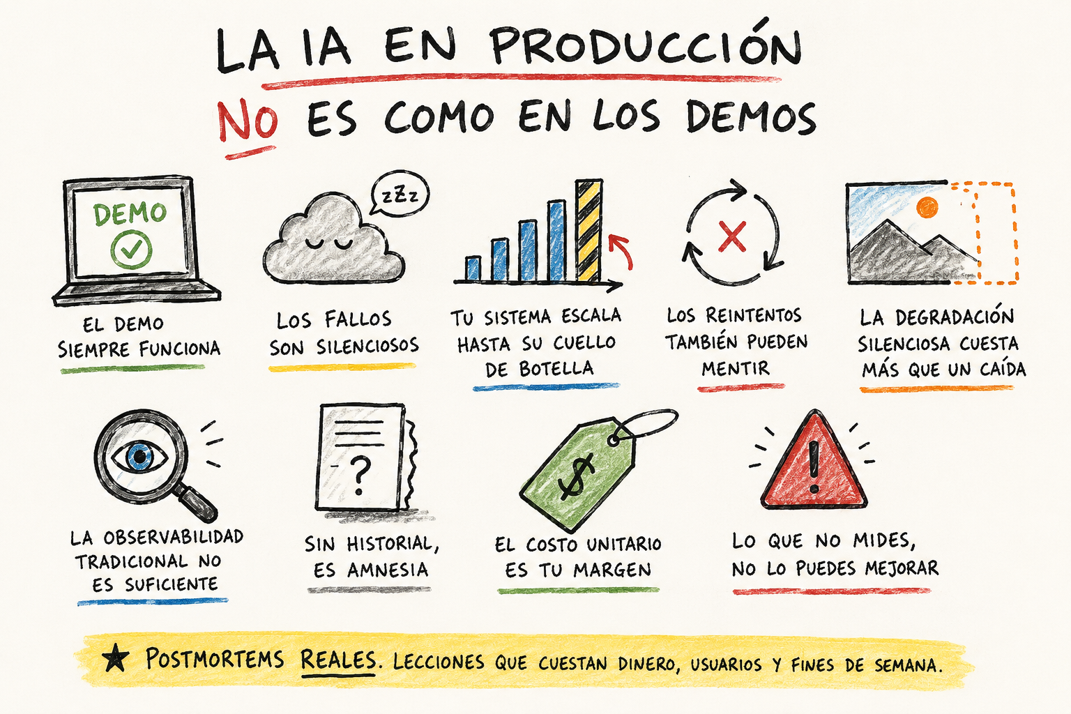 Las demos de IA son fáciles. La IA en producción es otro problema completamente distinto.